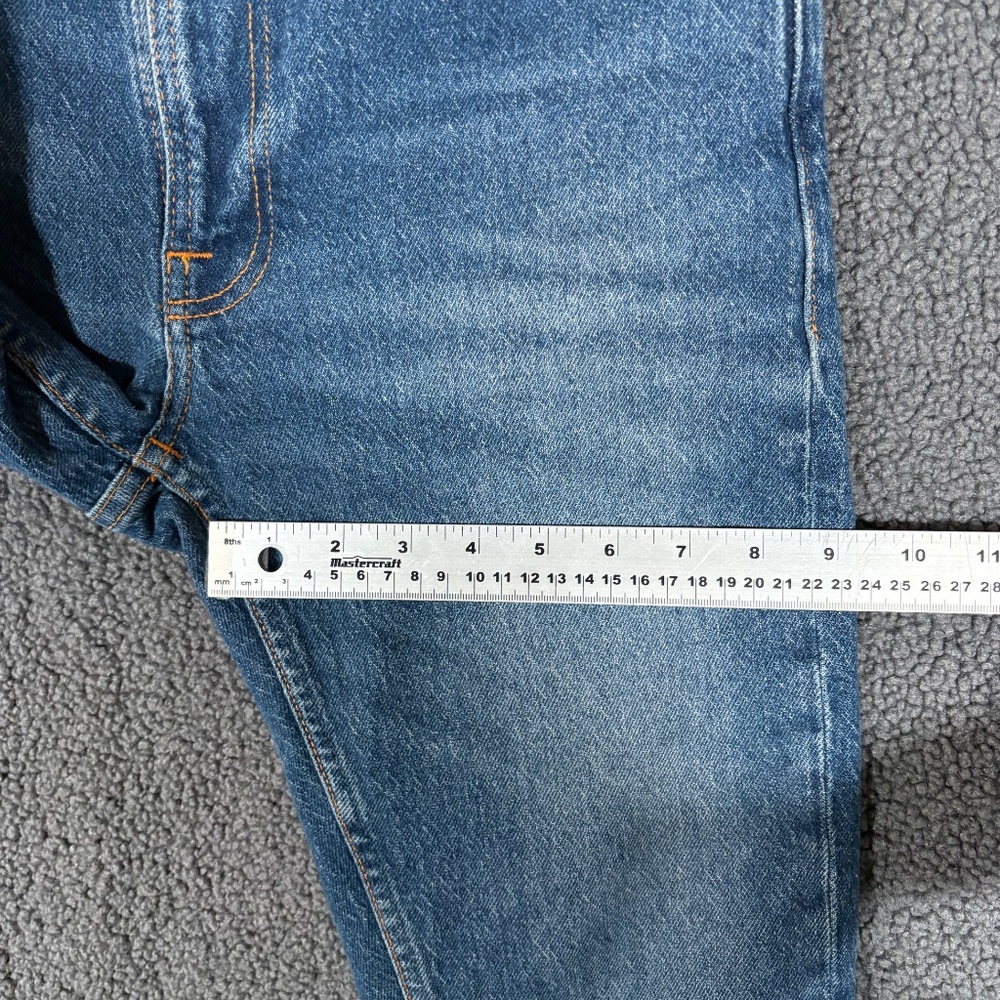 Nudie Lean Dean Slim Tapered Blue Ritual Jeans - Men's Size 30*34(Fit 30*29) - Picture 9 of 11